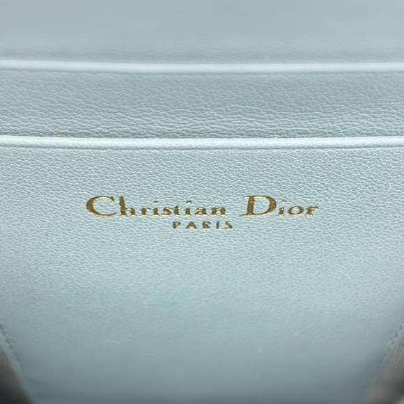 Christian Dior 30 Montaigne Call'in Phone Holder Oblique Jacquard Bucket Bag - Picture 9 of 15